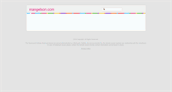 Desktop Screenshot of mangelson.com